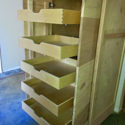 custom kitchen cabinets with pull out drawers