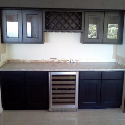 wet bar, custom wet bar, bar cabinet